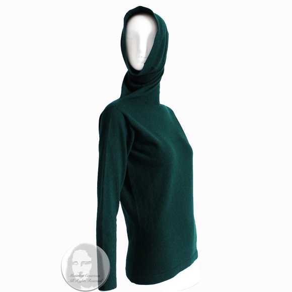 Bonnie Cashin Funnel Neck Sweater Cashmere Pullover Saks 5th Ave Rare Vintage - Picture 8 of 14